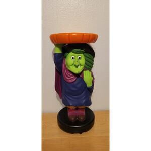 Mr Christmas Halloween Trick or Treat Witch Candy Holder No Remote Not Working